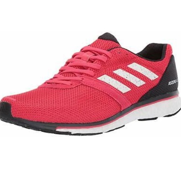 Adidas Adizero 4 red shoes athletic shoes men's Size 8 Adidas running walking